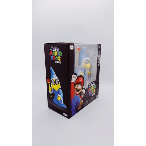 The Super Mario Bros Action Figure Magikoopa Kamek Figure - Picture 2 of 2